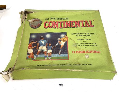 The New Subbuteo Table Soccer- Continental (damaged box)