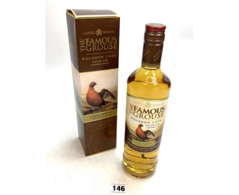 Boxed The Famous Grouse Blended Scotch Whisky, Cask Series American Oak Blend, 70cl
