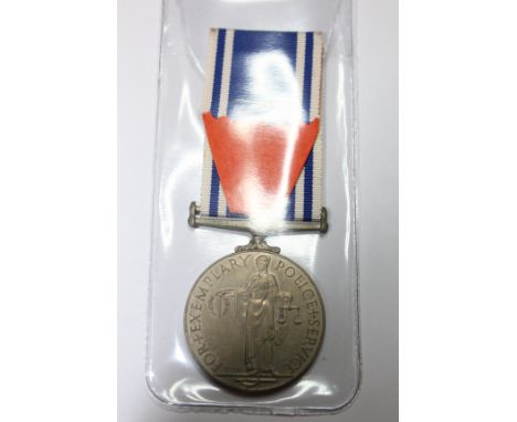 Police LSGC Medal QE2 (DEI GRATIA) to Segt James K. Rose VF
