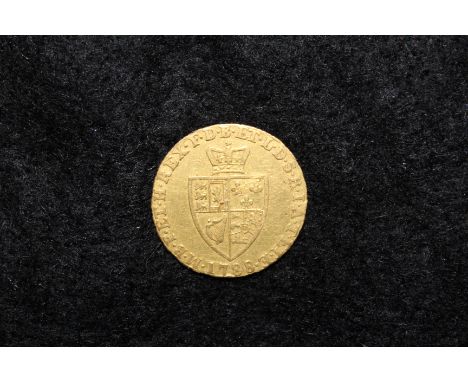 Half Guinea 1788 Fine with a few light contact marks (ex detector find)