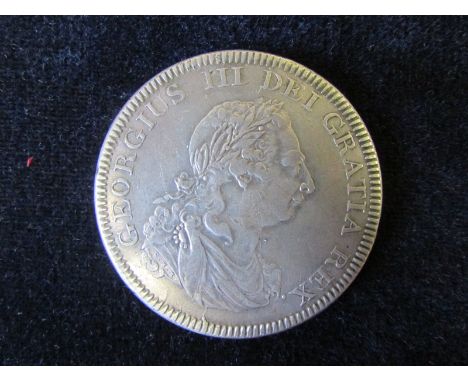 Dollar 1804 Bank of England, top leaf to left of E, upright K to left of shield, S.3768, VF, edge nick.