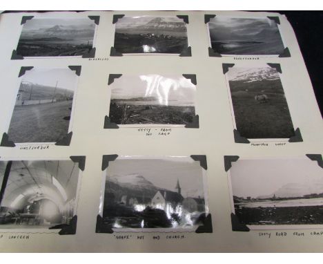 Kensington Regt (Princess Louises) 2nd Bn a very good photograph and ephemera album put together from Iceland in 1942 to Nijm
