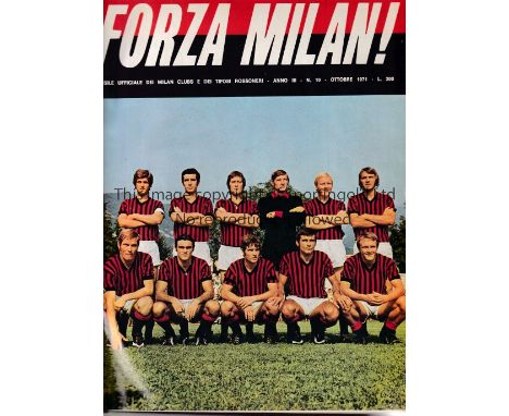 TOTTENHAM / DUNDEE BOUND VOLUME        1971/72 &amp; 1972/73 AC MILAN ''FORZA MILAN' from October 1971 to December 1972. Incl