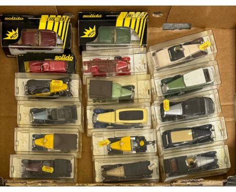 Solido 1/43rd scale collection, generally excellent to good plus in good plus boxes/cases, with Jaguar XJ12 No. 1501 (2 examp