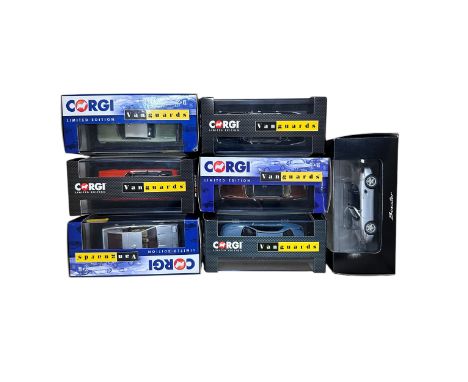 Corgi Vanguards 1/43rd scale collection, generally mint to excellent in excellent plastic cases with card outers, appear neve