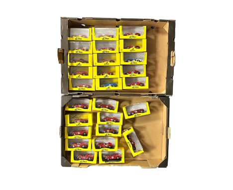 ART Models (Italy) 1/43rd scale Ferrari collection, mainly racing cars, generally excellent in  excellent to good plus plasti