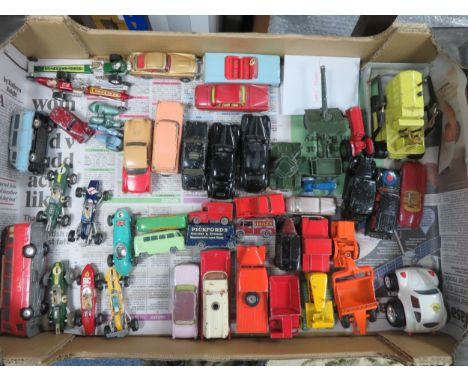 1960s diecast unboxed collection, with Corgi (14) including James Bond 007 Aston Martin DB5 No. 261, Jaguar Mk X metallic cer