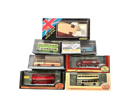 1990s miscellaneous collection, with 1/76th scale EFE Nos. 25503, 33401 and 18009, Corgi Original Omnibus Nos. 41902, 42726 a