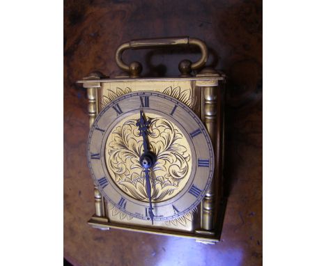A Smiths carriage style clock