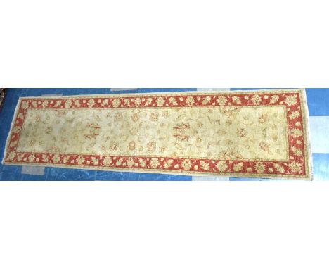 A Modern Patterned Runner, 304x79cms 