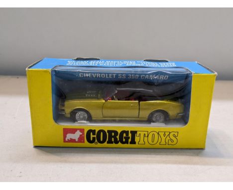 A boxed Corgi 338 Chevrolet SS 350 CamaroLocation: 
