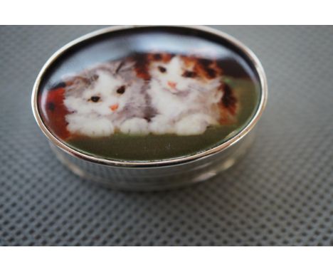 925 Silver Pillbox 
