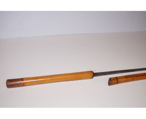 Victorian Bamboo Swordstick