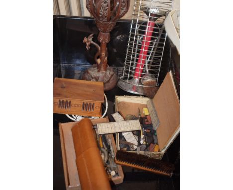Mixed Box to include Cigarette Box &amp; Lamp 