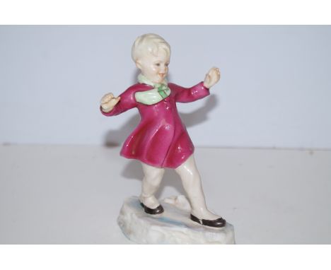 Royal Worcester Figurine 'January' 