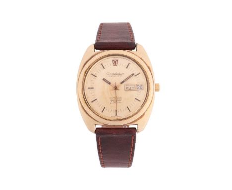An Omega Constellation Chronometer Electronic F300 HzModel: 198.0034Year: 1970'sCase Material: Steel Gilt Case diameter: 38mm