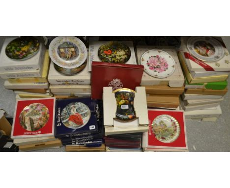 Collector's Plates - Royal Albert Four Seasons; Royal Doulton Figure plates; Royal Worcester Peter Pan collection; others; qt