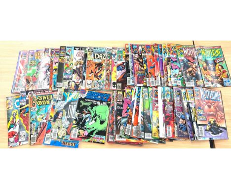 Selection of vintage and later Marvel comics to include Avengers, Wolverine etc 