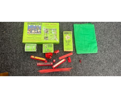 Subbuteo table soccer and accessories 