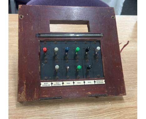 Vintage office telephone exchange 