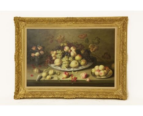 R. CaspersSTILL LIFE FRUITmodern oil on canvas