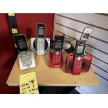 LOT: (4) Téléphones VTECH avc bases, +1