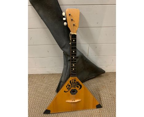 A Balalaika Russian guitar 