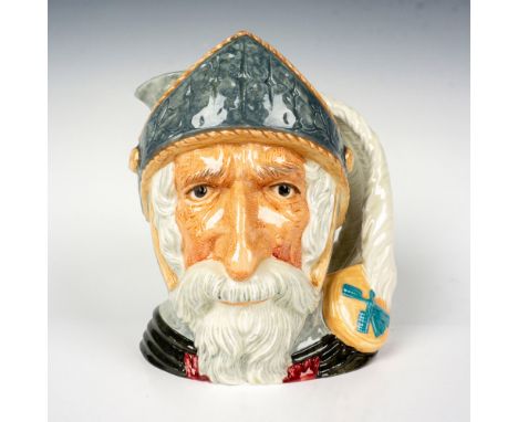 Blue-grey helmet, dark green robes. Royal Doulton backstamp.Artist: Geoff BlowerIssued: 1957 - 1991Dimensions: 7.25"HCountry 