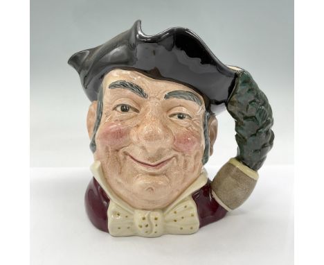 Black tricorn, red coat, white bow tie with gold spots. Royal Doulton backstamp.Artist: Max HenkIssued: 1958 - 1982Dimensions