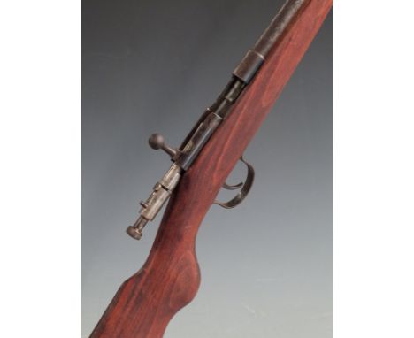 Webley &amp; Scott 9mm bolt-action garden gun with 25 inch barrel, overall length 107cm, serial number 7341&nbsp;PLEASE NOTE 