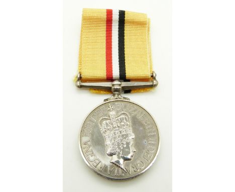 Royal Air Force Iraq Medal named to K8502377 SAC L E Kennedy, RAF&nbsp;