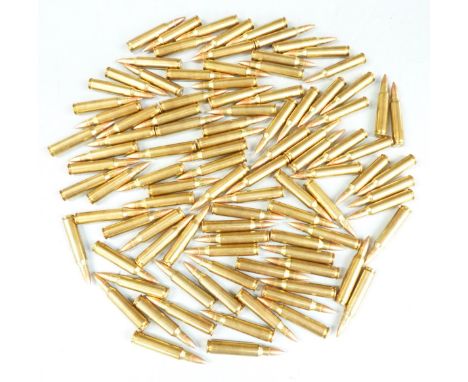 Ninety-nine .223 rifle cartridges PLEASE NOTE THAT A VALID RELEVANT FIREARMS/SHOTGUN CERTIFICATE IS REQUIRED TO HANDLE/PURCHA