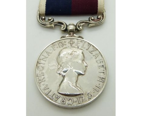 Royal Air Force Long Service and Good Conduct Medal (Elizabeth II) named to 1414969 Cpl R D Rudman, RAF