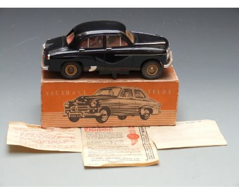 Victory Models 1:18 scale battery powered Vauxhall Velox, in original box with instructions.&nbsp;