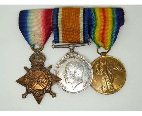 Royal Navy&nbsp;WWI medals&nbsp;comprising 1914/1915 Star,&nbsp;War Medal and Victory Medal named to 38901 W R Reeve, RN (Boy