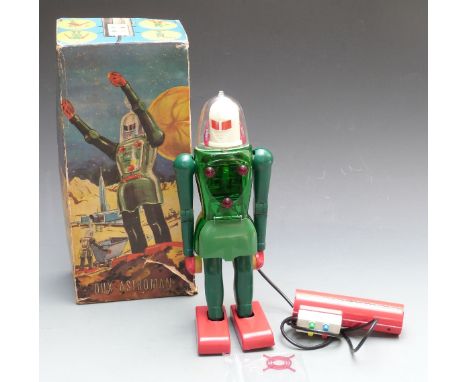 Dux-Astroman electric robot with 4 operations, 150, in original box.&nbsp;