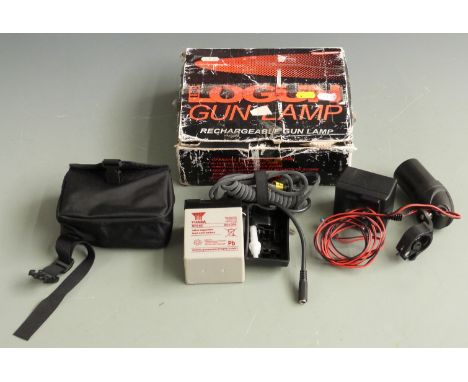 The Logun Gun Lamp with rechargeable batteries, in original box&nbsp;