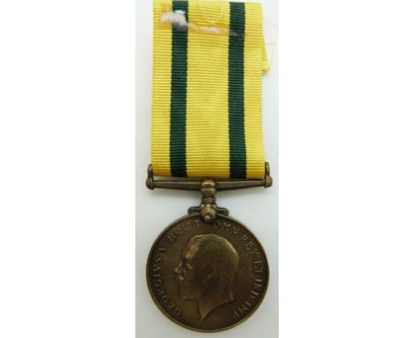 British Army WWI Territorial Force War Medal named to 138455 Sgt J W Maskell&nbsp;