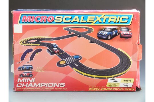 micro scalextric mini champions