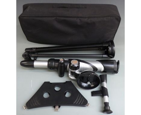 Edu Science Star Tracker&nbsp;II 250 zoom telescope and tripod, in soft case with instructions and stand