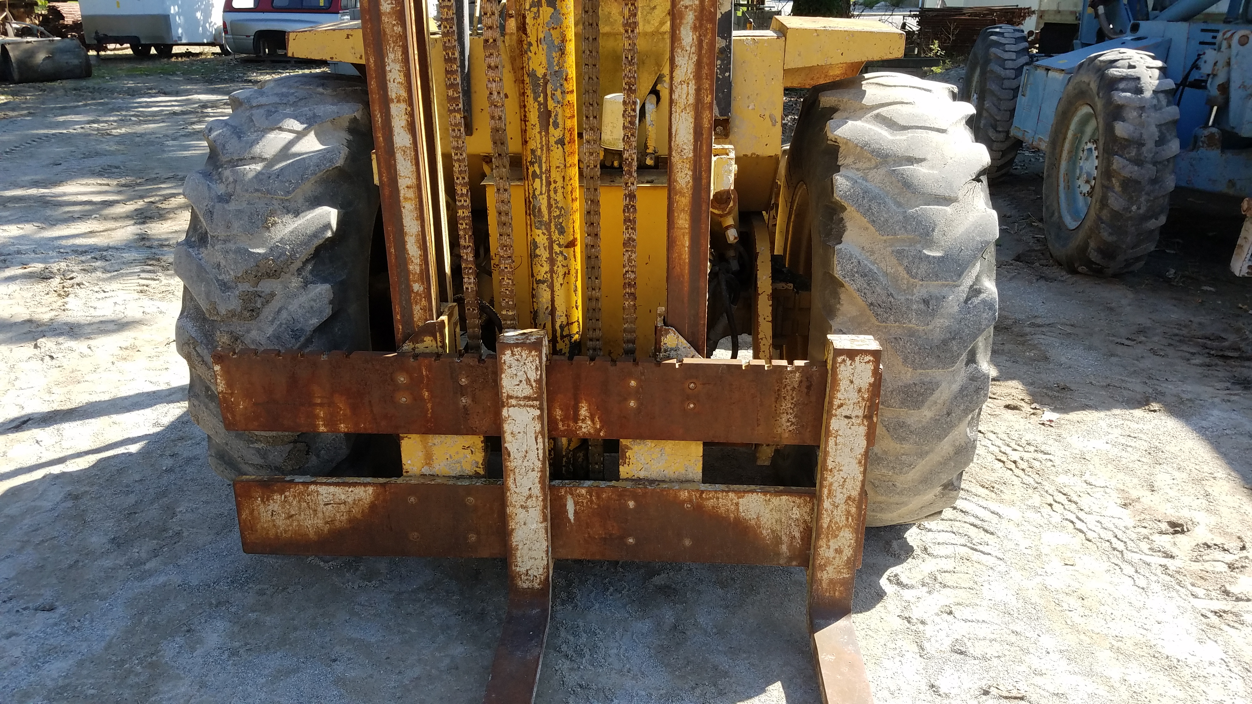 Harlo Forklift Model HF4564WD285, s/n 60108, 2Stage Mast, Side