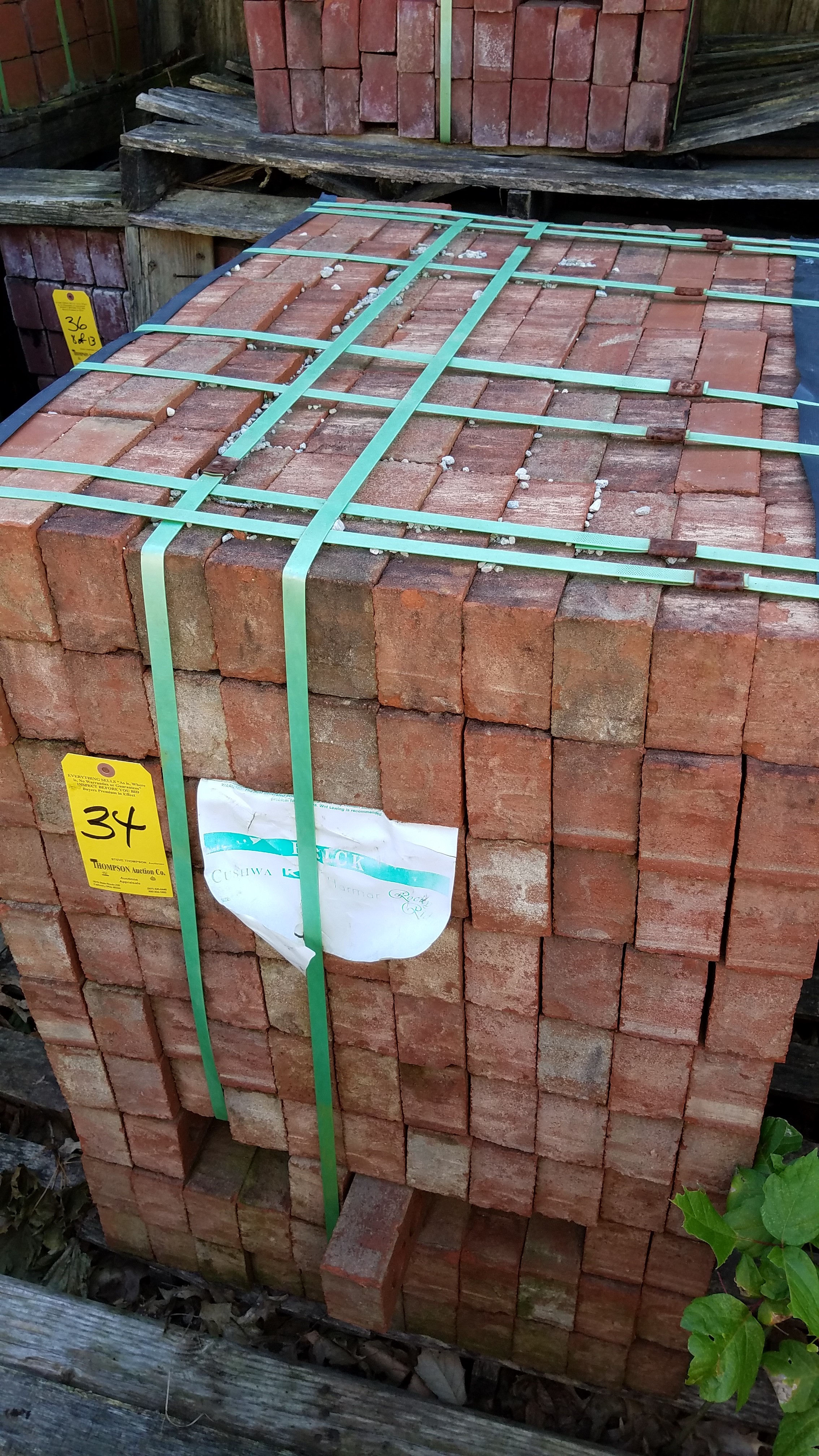 Skid of 500 Modular Brick