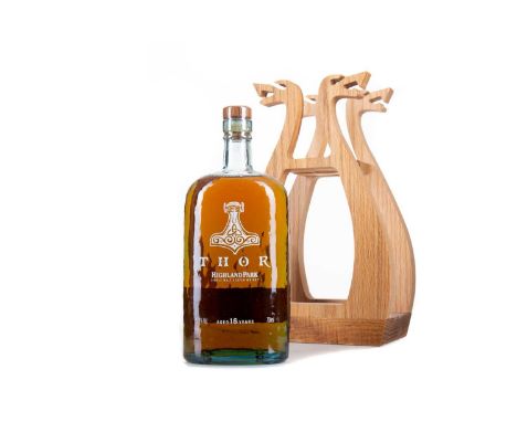 HIGHLAND PARK 16 YEAR OLD THORSingle malt.Orkney’s Highland Park distillery is situated in the town of Kirkwall on the site o