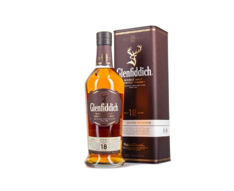 GLENFIDDICH 18 YEAR OLD SMALL BATCH RESERVESingle malt.Without Glenfiddich, Scotland might not enjoy the same thriving whisky