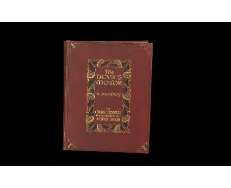The Devil's Motor - A Fantasy by Marie Corelli, published by Hodder &amp; Stoughton of London in 1910.  Scarce, beautifully i