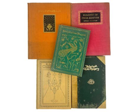 'Rubaiyat of Omar Khayyam,' Willy Pogany (illustrator). 'The First and Fourth Renderings in English Verse,' first edition thu
