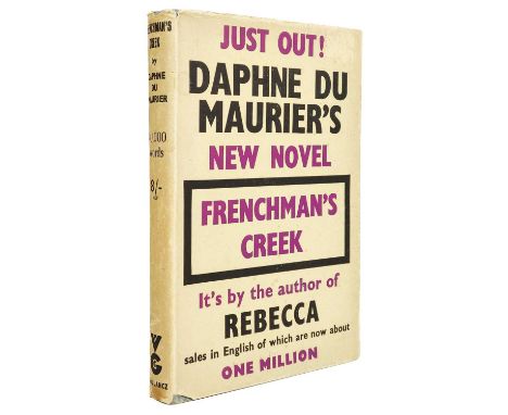 DU MAURIER, Daphne. 'Frenchman's Creek,' First edition, first issue with Langley Lane January-June 1941 to dedication page, o