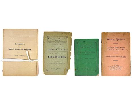 Four scarce booklets on Cornwall  E. S. Tucker. 'Cornwall County Chamber of Agriculture. The Scientific Education of Farmers,