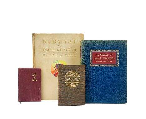'Rubaiyat of Omar Khayyam' 'Rubaiyat of Omar Khayyam', illustrated by Ronald Balfour, Japanese vellum with gilt lettering and