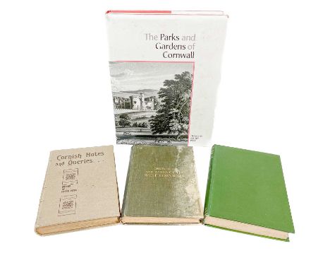 CORNISH INTEREST Four works  Cornish Notes & Queries. (First series). (All published). Reprinted from the Cornish Telegraph; 